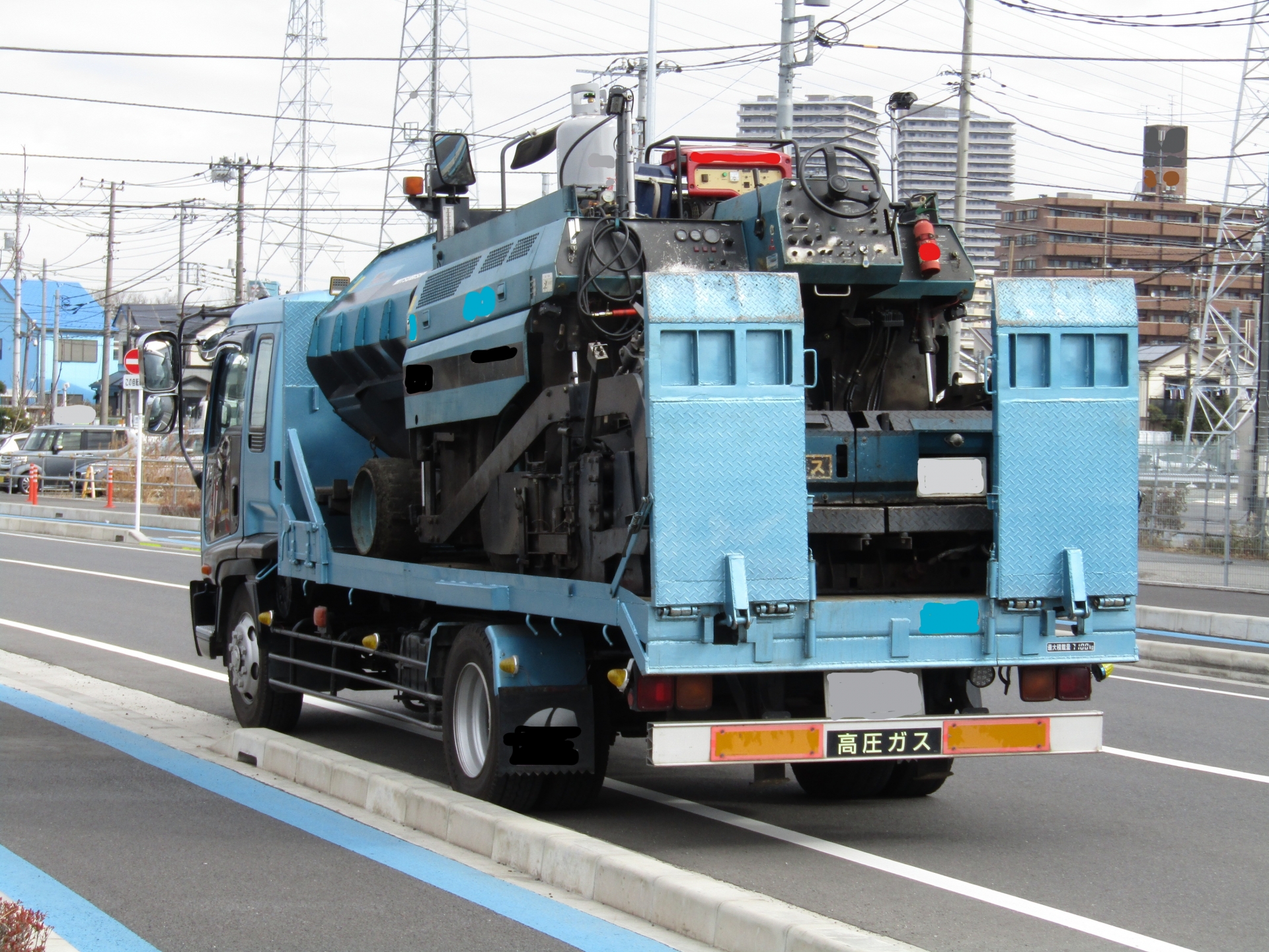 機械設備の運搬